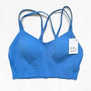 NWT Lululemon Like a Cloud Longline Bra B/C (Light Support) — Poolside — Size 6
